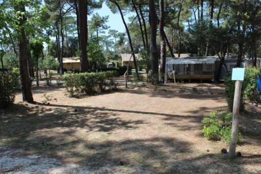 Standort auf dem Campingplatz Les Pins D Oléron