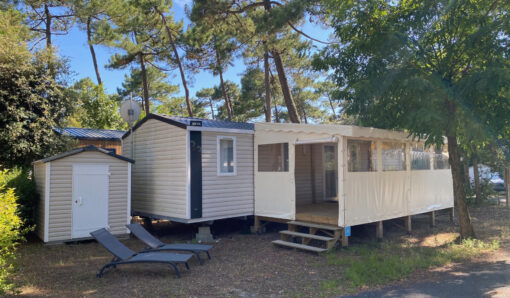 Mobilheim 4 Schlafzimmer Camping Les Pins Oléron